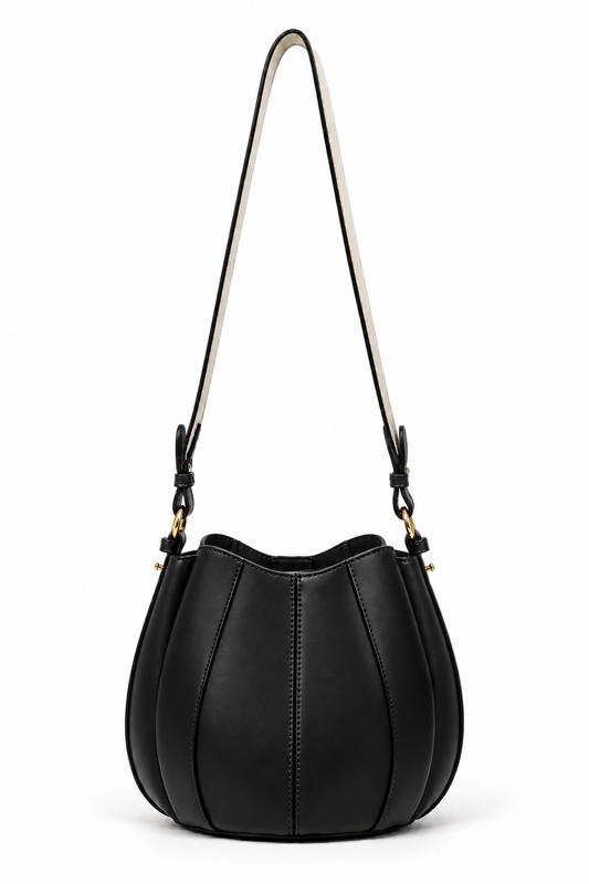 Women's Bucket Refined Faux Leather Handbag