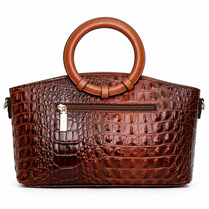 PEVELL handbag — Brown back view
