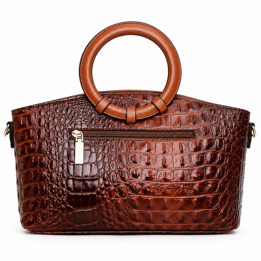PEVELL handbag — Brown back view