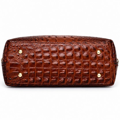 PEVELL handbag — Brown bottom view