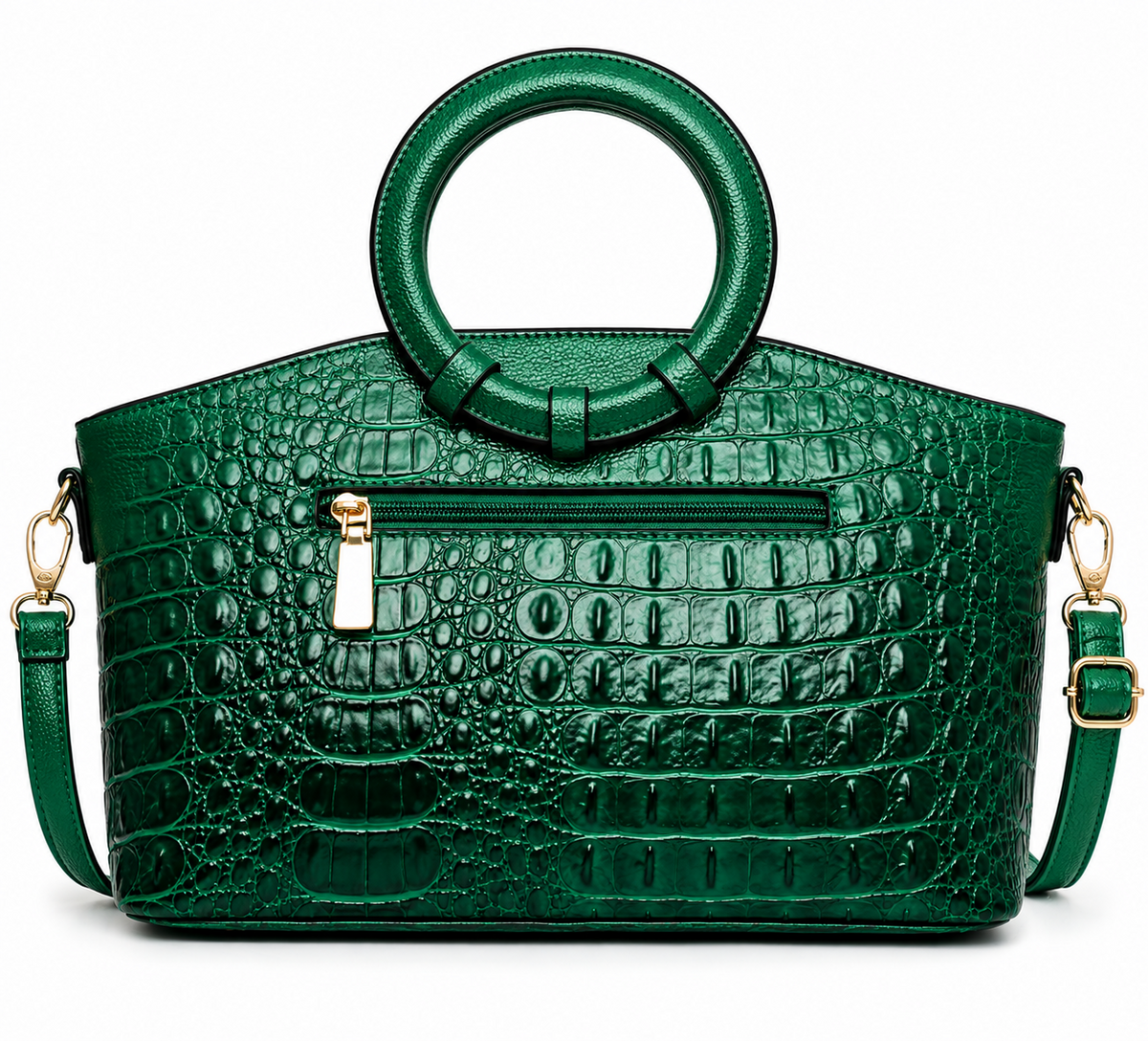 PEVELL handbag — Green back view