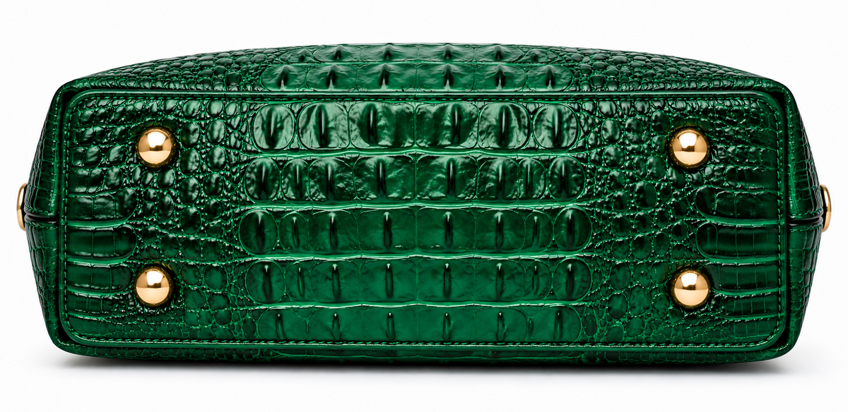 PEVELL handbag — Green bottom view