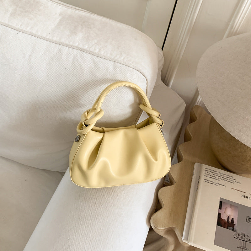 Pevell Pleated Shoulder Bag, view 2