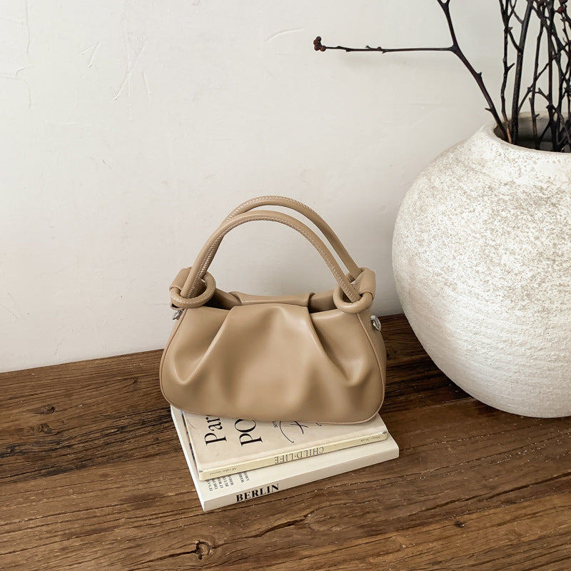 Pevell Pleated Shoulder Bag, view 13