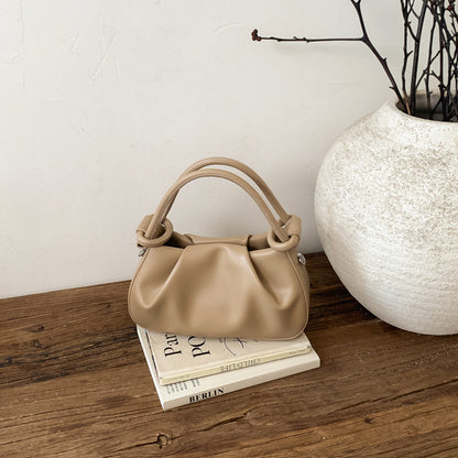 Pevell Pleated Shoulder Bag, view 13