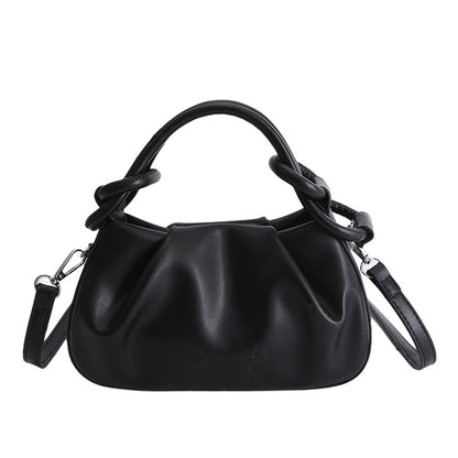 Pevell Pleated Shoulder Bag, view 3