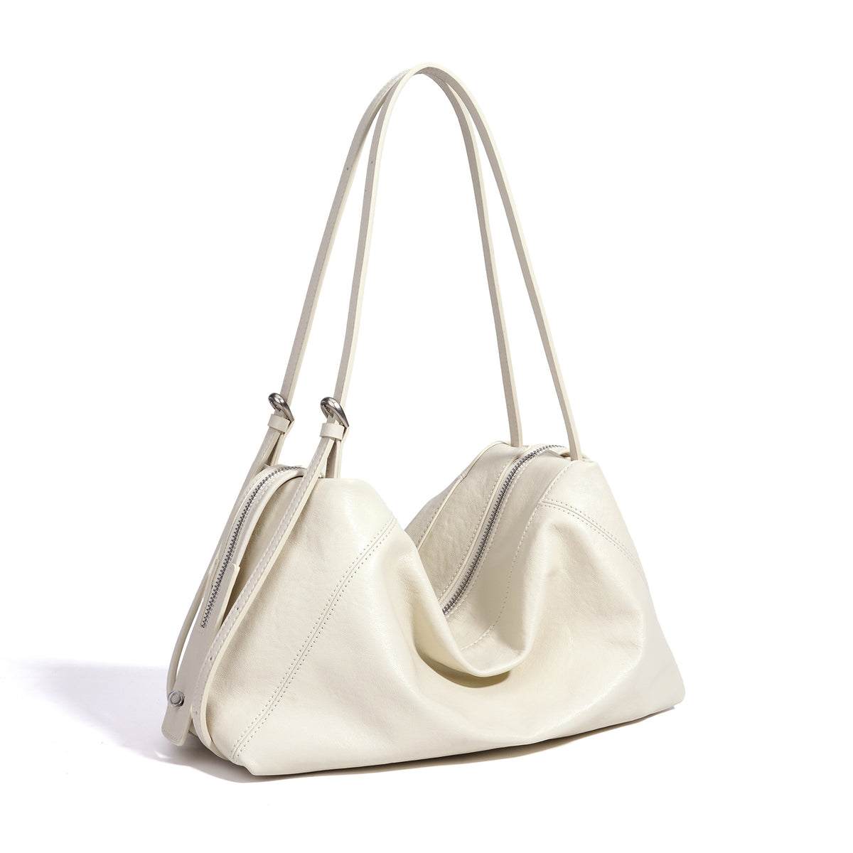 Women's Minimalist Genuine Leather Shoulder Bag by Pevell, view 3