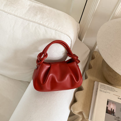 Pevell Pleated Shoulder Bag, view 8