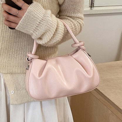 Pevell Pleated Shoulder Bag, view 6
