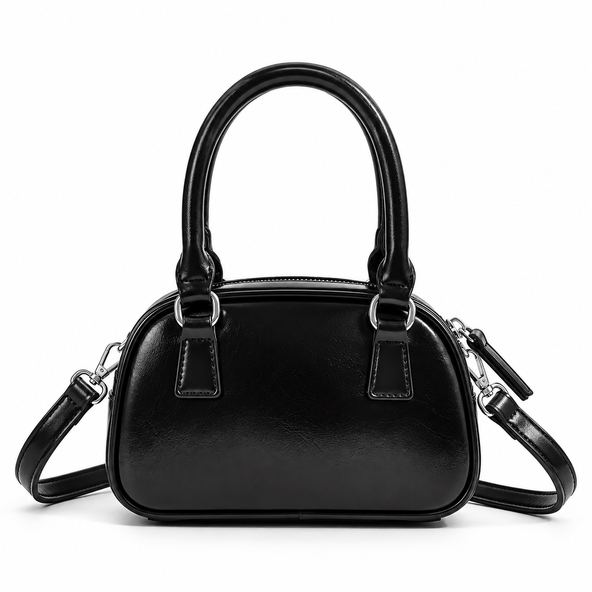 Women's Small Square Top Handle Bag by Pevell, view 4