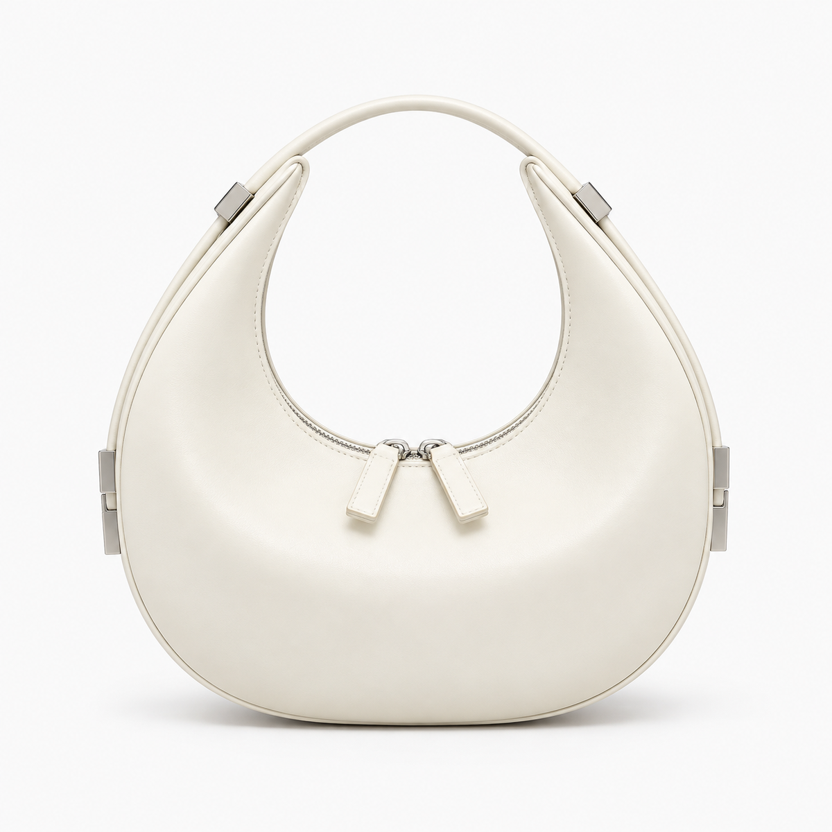 Women's Crescent Underarm Faux Leather Shoulder Bag