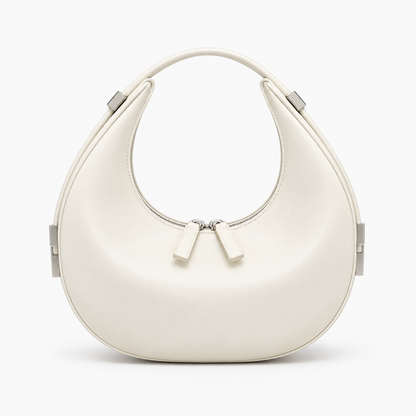 Women's Crescent Underarm Faux Leather Shoulder Bag