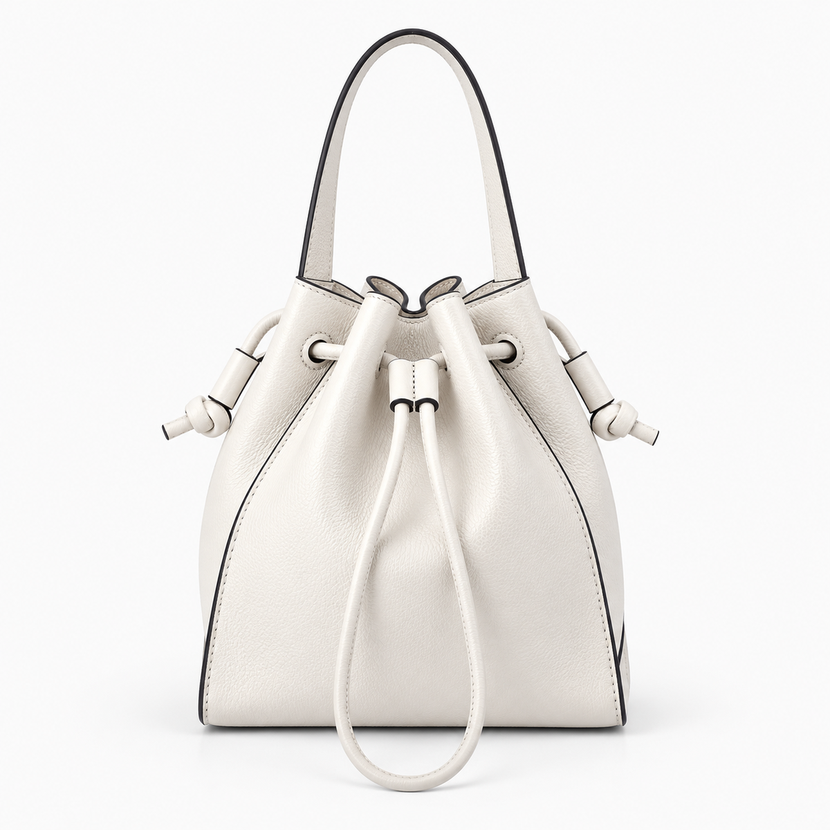 Women's Bucket Soft Leather Shoulder Bag