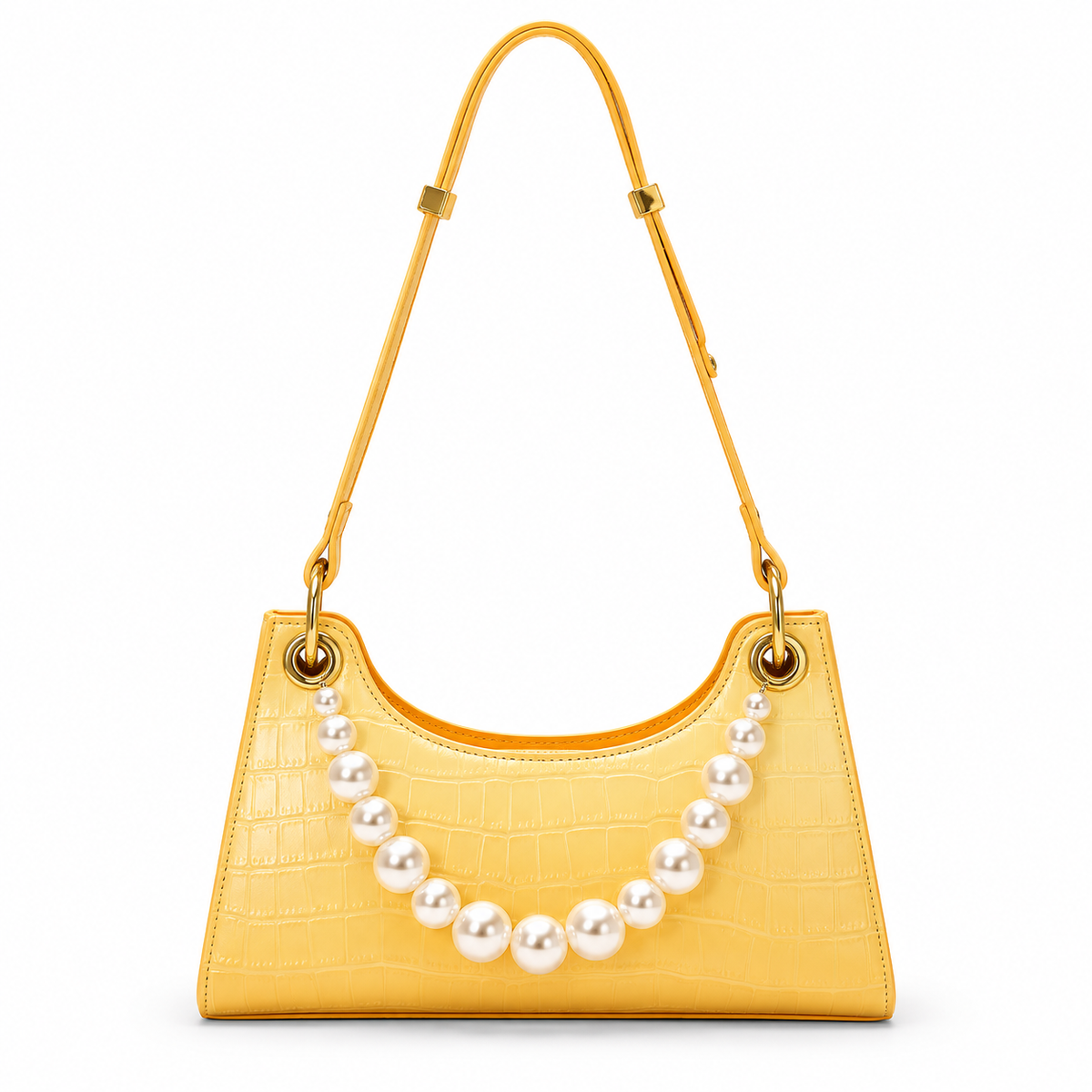 Women's Bow Faux Leather Clutch