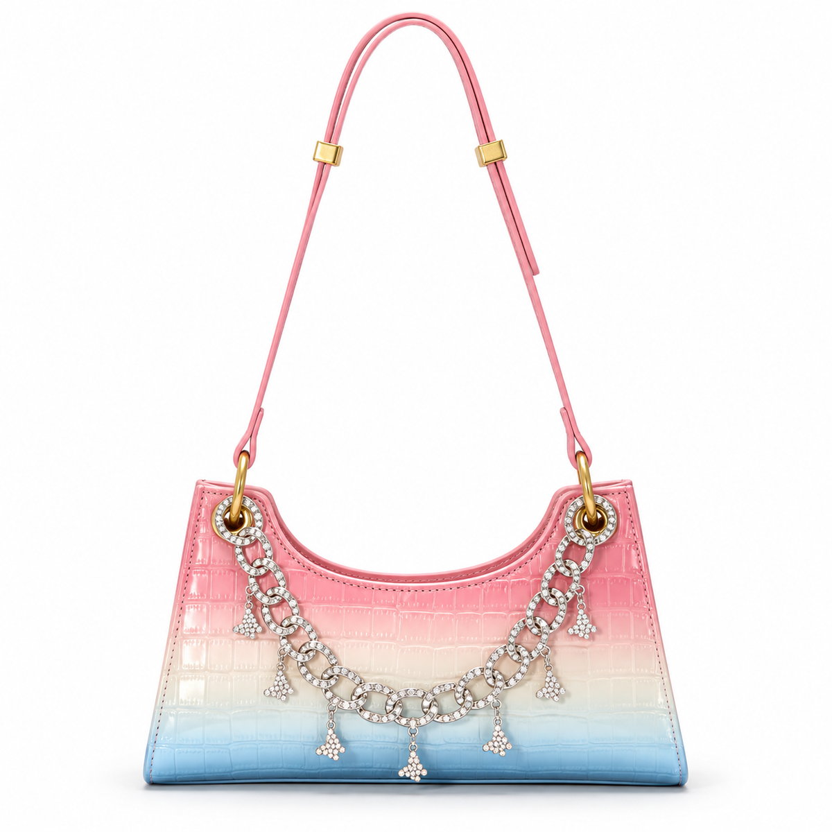 Women's Bow Faux Leather Clutch