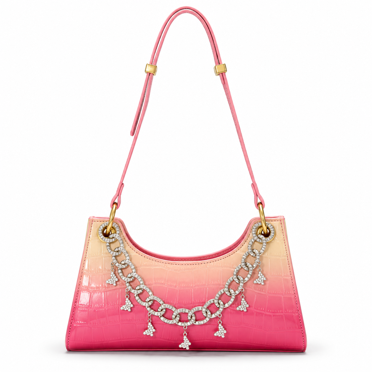 Women's Bow Faux Leather Clutch