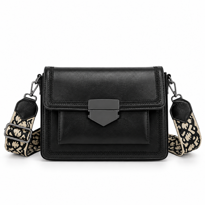 Women's Retro Faux Leather Crossbody Bag