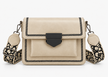 Women's Retro Faux Leather Crossbody Bag