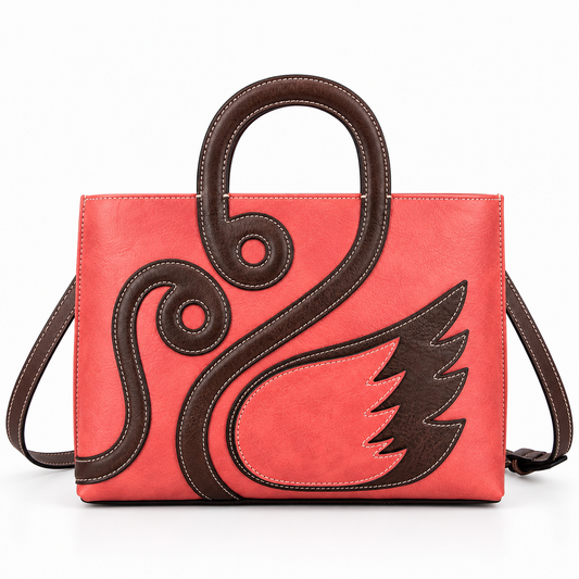 Women's Vintage Leather Tote Bag