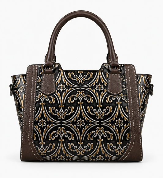 Women's Minimalist Vintage Leather Tote Bag