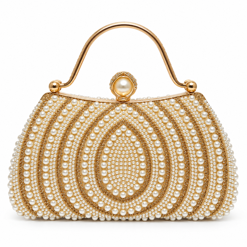 Women's Pearl Shoulder Evening Bag by Pevell, view 1