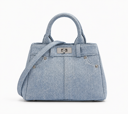 Women's Commuter Denim Shoulder Bag