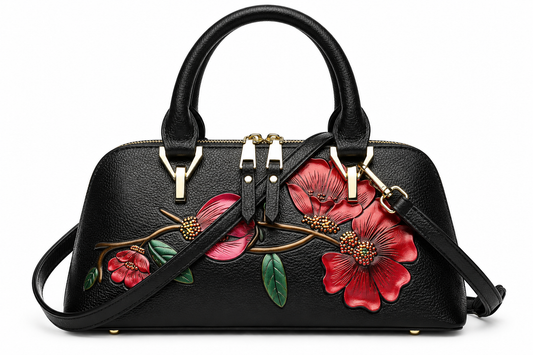 Women's Elegant Leather Tote Bag