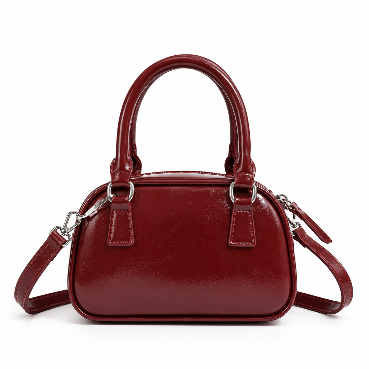 Women's Small Square Top Handle Bag by Pevell, view 2