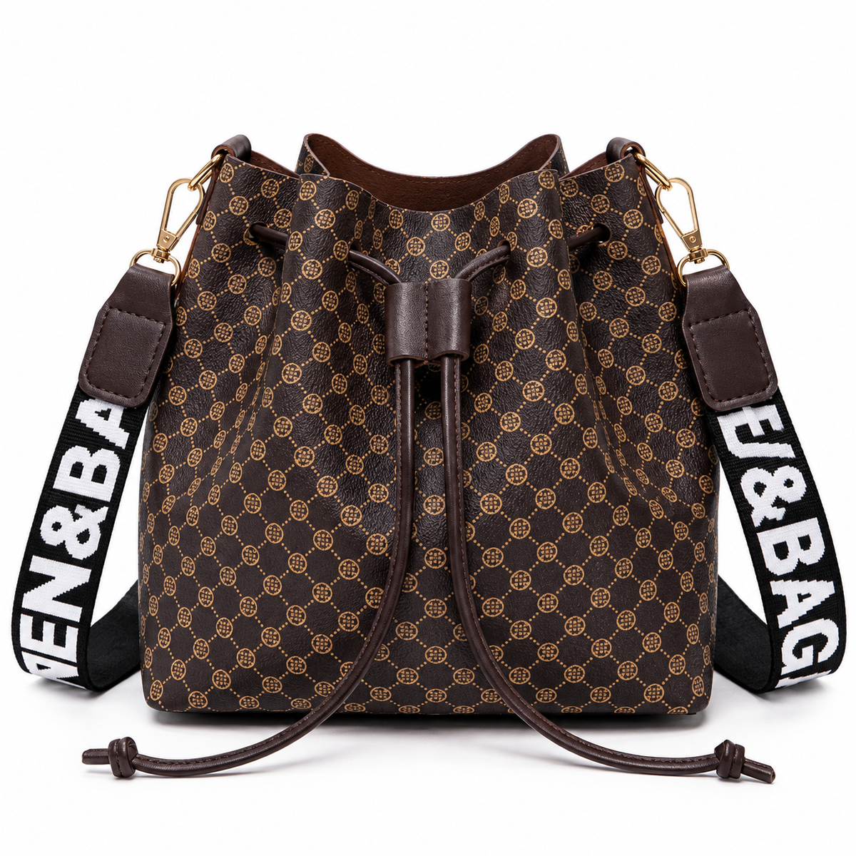 Women's Printed Bucket Crossbody Bag by Pevell, view 2