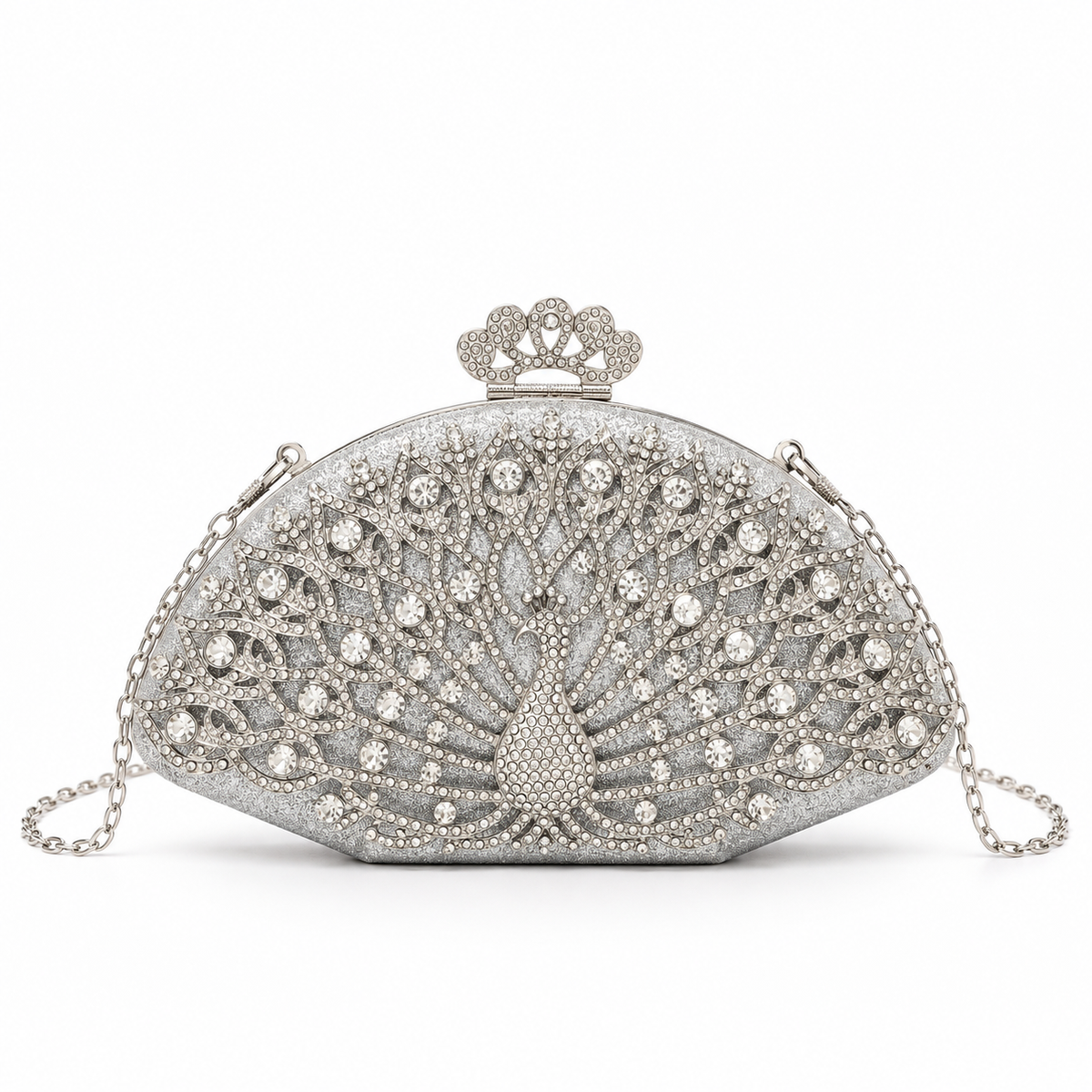 Women's Metallic Evening Clutch by Pevell, view 2