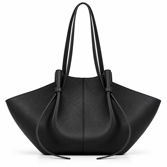 Women's Large-Capacity Commuter Leather Tote Bag