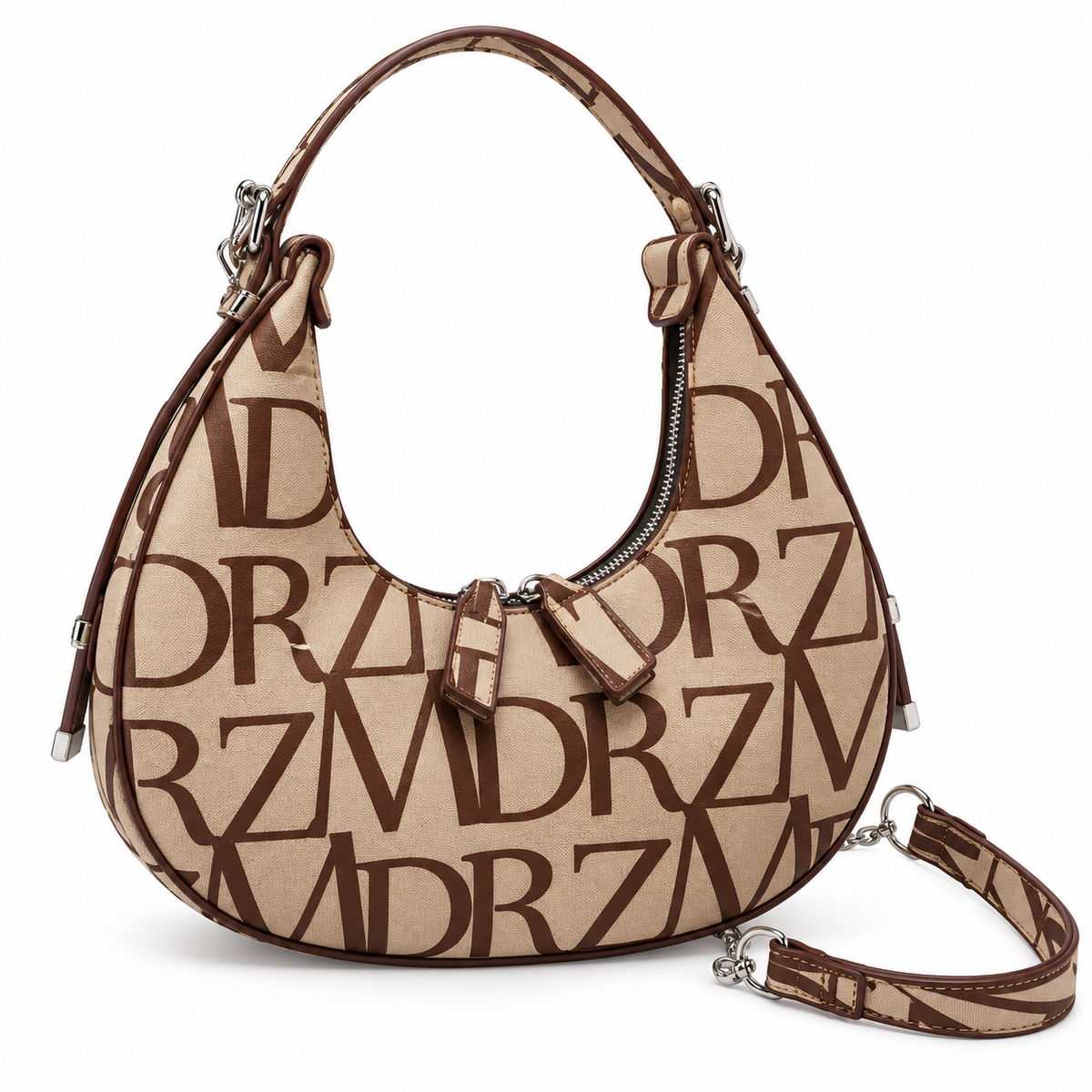 Women's Printed Faux Leather Underarm Bag by Pevell, view 2