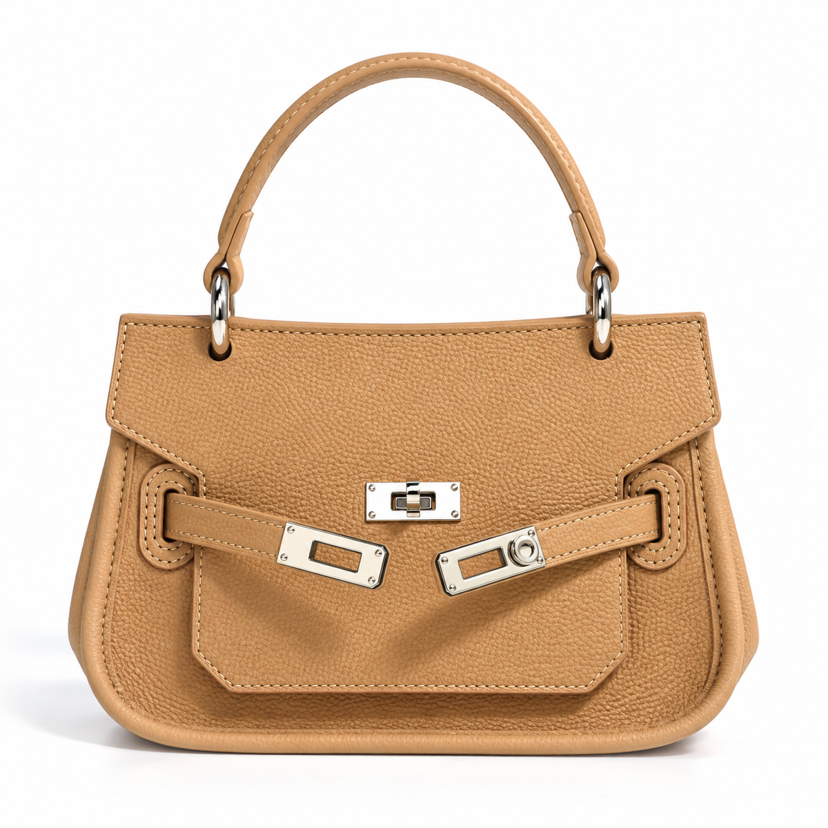 Women's Leather Underarm Crossbody Bag by Pevell, view 1