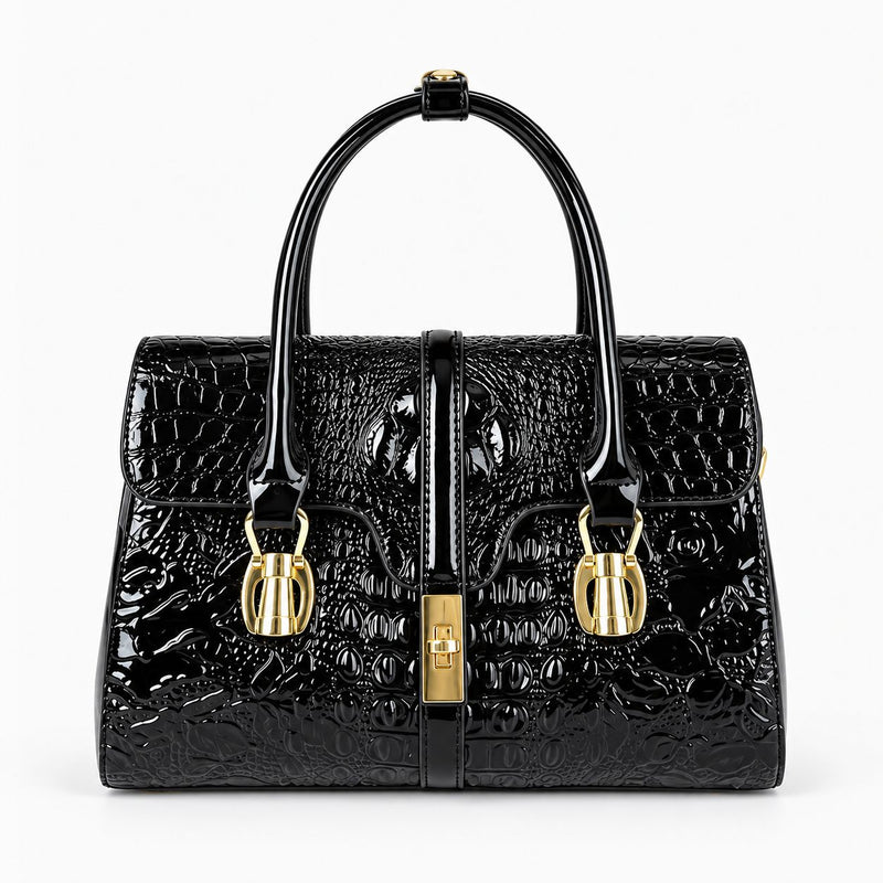 Women's Vintage Vegan Leather Shoulder Bag by Pevell, view 2