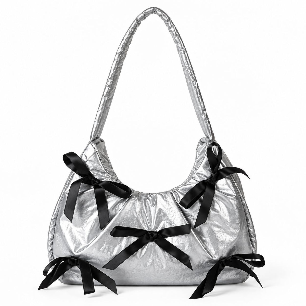 Women's Bow Nylon Crossbody Bag by Pevell, view 6