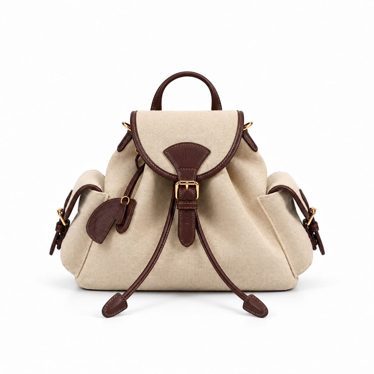 Women's Linen Summer Backpack by Pevell, view 3