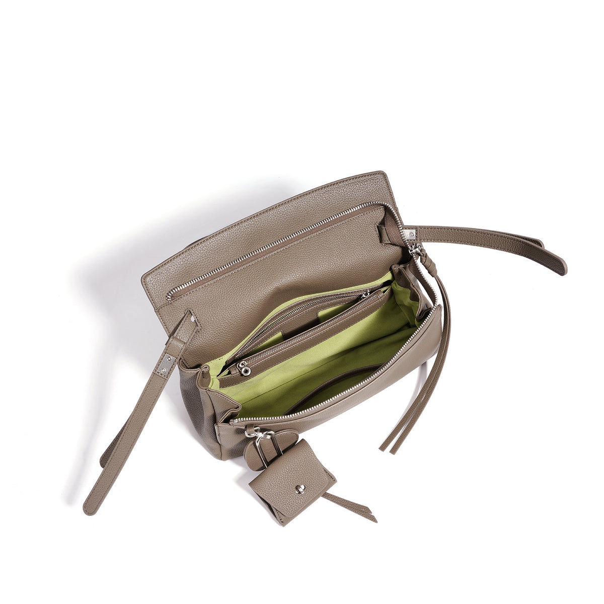 Women's Leather Crossbody Purse by Pevell, view 7