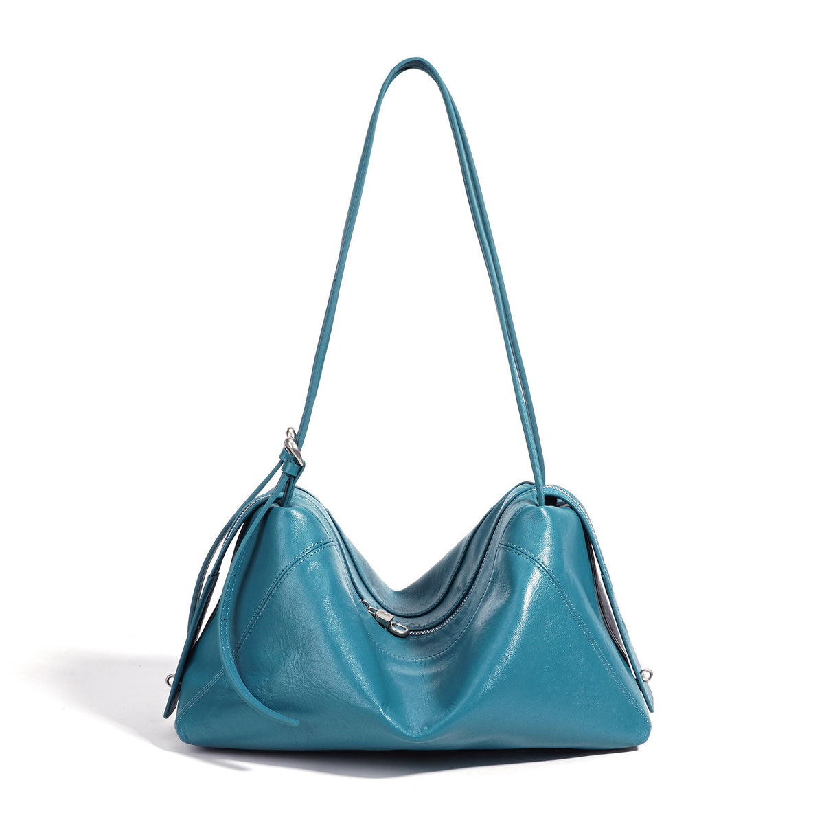 Women's Minimalist Genuine Leather Shoulder Bag by Pevell, view 4