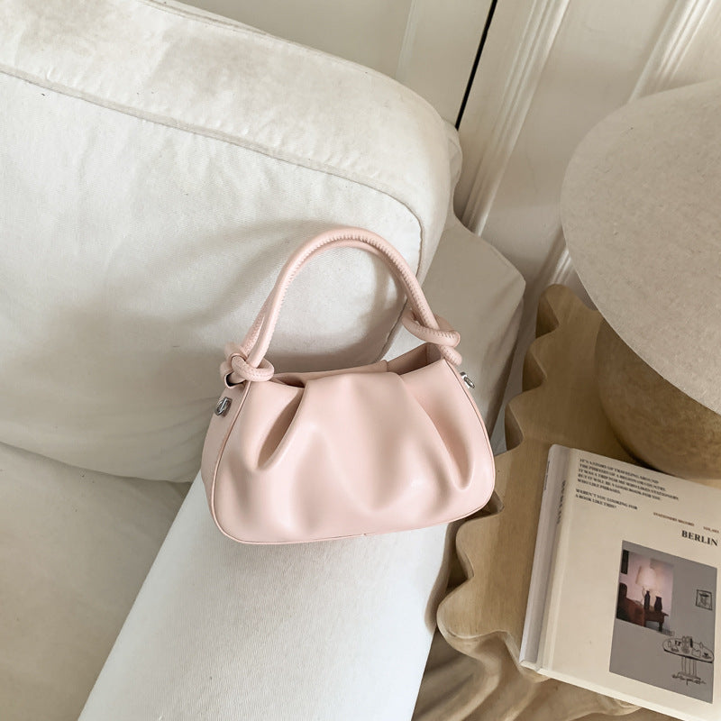 Pevell Pleated Shoulder Bag, view 5